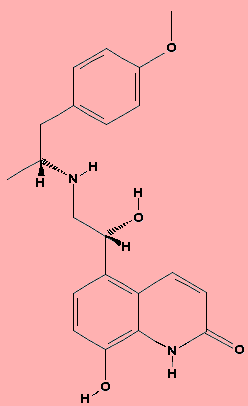 Carmoterol - click for 3D structure