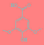 Syringic Acid - click for 3D structure
